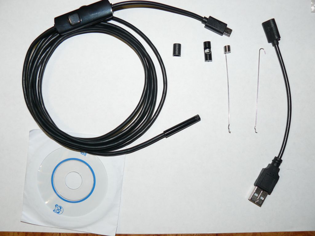 Эндоскоп технический 5,5 мм, USB видеокамера на андроид - фото фото фото 1
