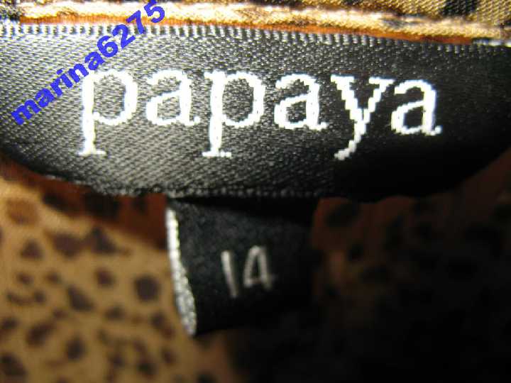ШИКАРНАЯ ВОЗДУШНАЯ ТУНИКА ~PAPAYA~ р 14 - фото фото фото 6