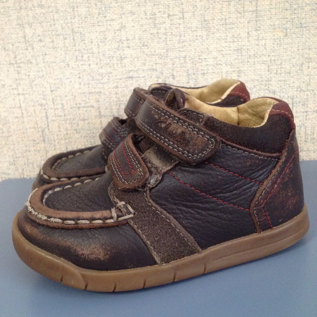 Ботинки деми Clarks,стелька 14,5см,нат.кожа,Вьетнам - фото фото фото 0