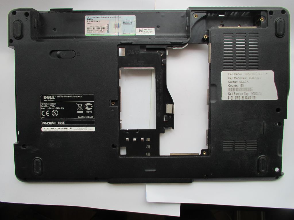 корпус ноутбука DELL Inspiron 1545 - поддон   (CN-0U499F) - фото фото фото 0