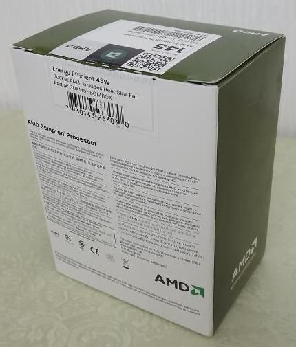 Процессор AMD Sempron 145 Processor 2.8 GHz, 1.0MB НОВЫЙ - фото фото фото 6