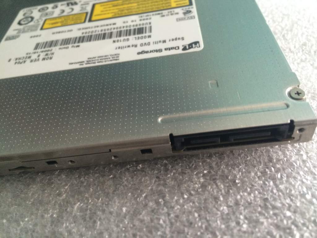 DVD -RW/+RW, LG GU10N, Black SATA UltraSlim 9.5mm, used - фото фото фото 1