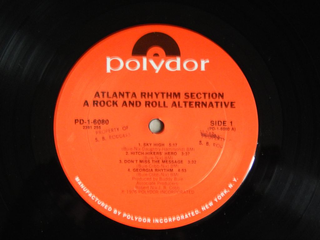Atlanta Rhythm Section ‎– A Rock And Roll Alternative  (Polydor ‎– PD-1-6080, USA) EX/EX+ - фото фото фото 2