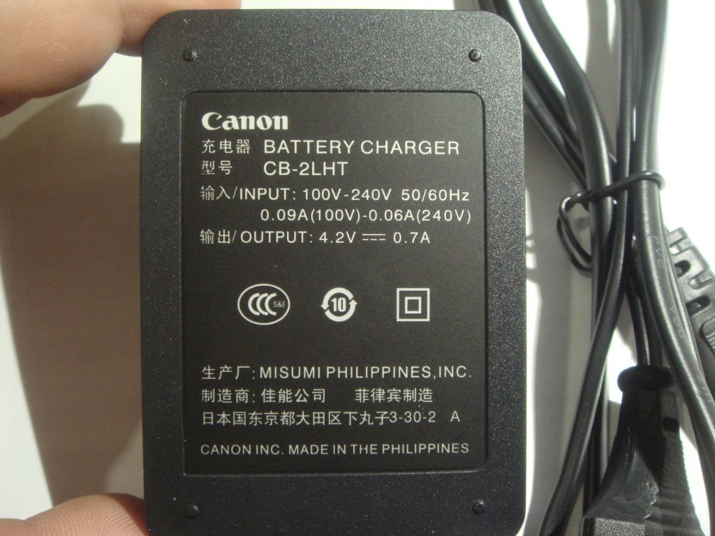 Зарядное устройство Canon CB-2LHT для аккумулятора Canon NB-13L. - фото фото фото 2