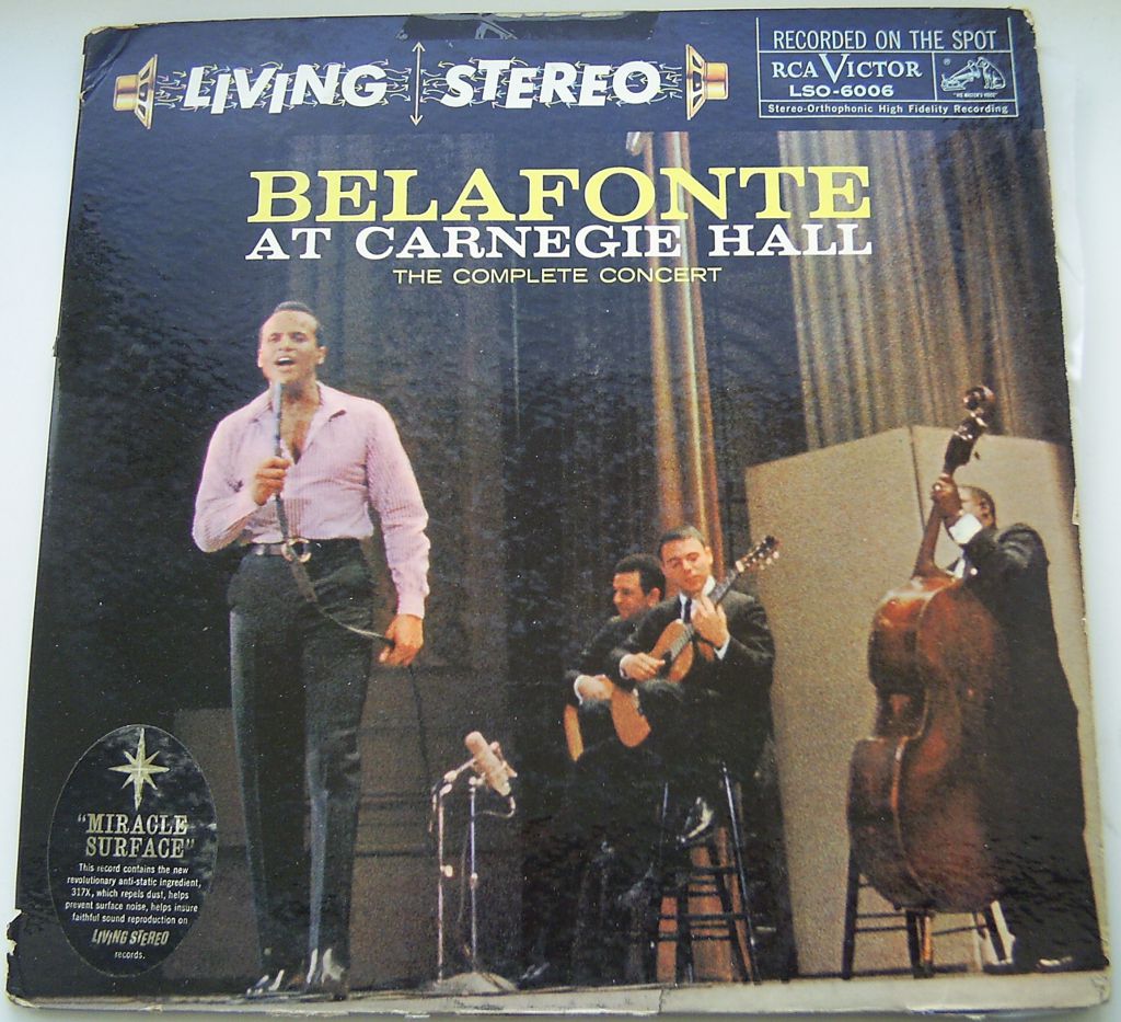 BELAFONTE Belafonte At Carnegie Hall 2LP VG/G+ - фото фото фото 0