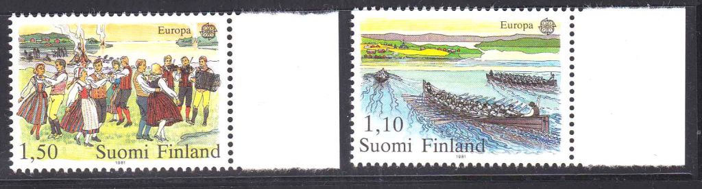 ZM Финляндия 1981 г MNH - - фото фото фото 0
