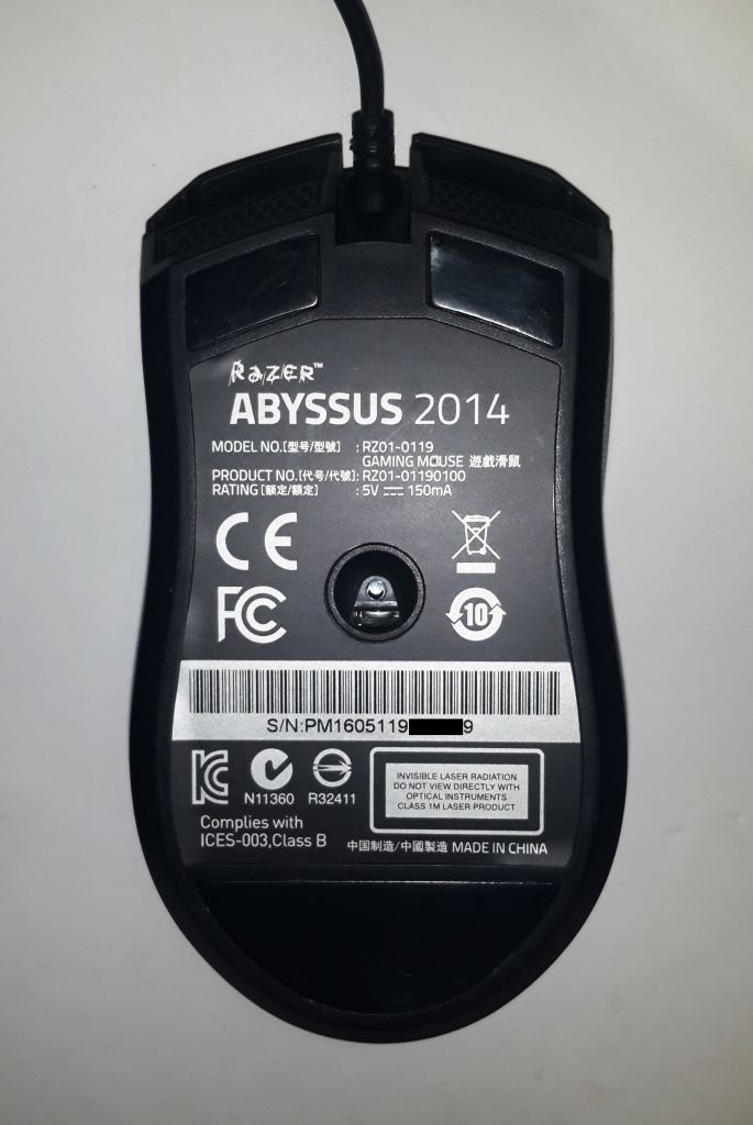 Геймерская игровая мышь Razer Abyssus 2014 - фото фото фото 4