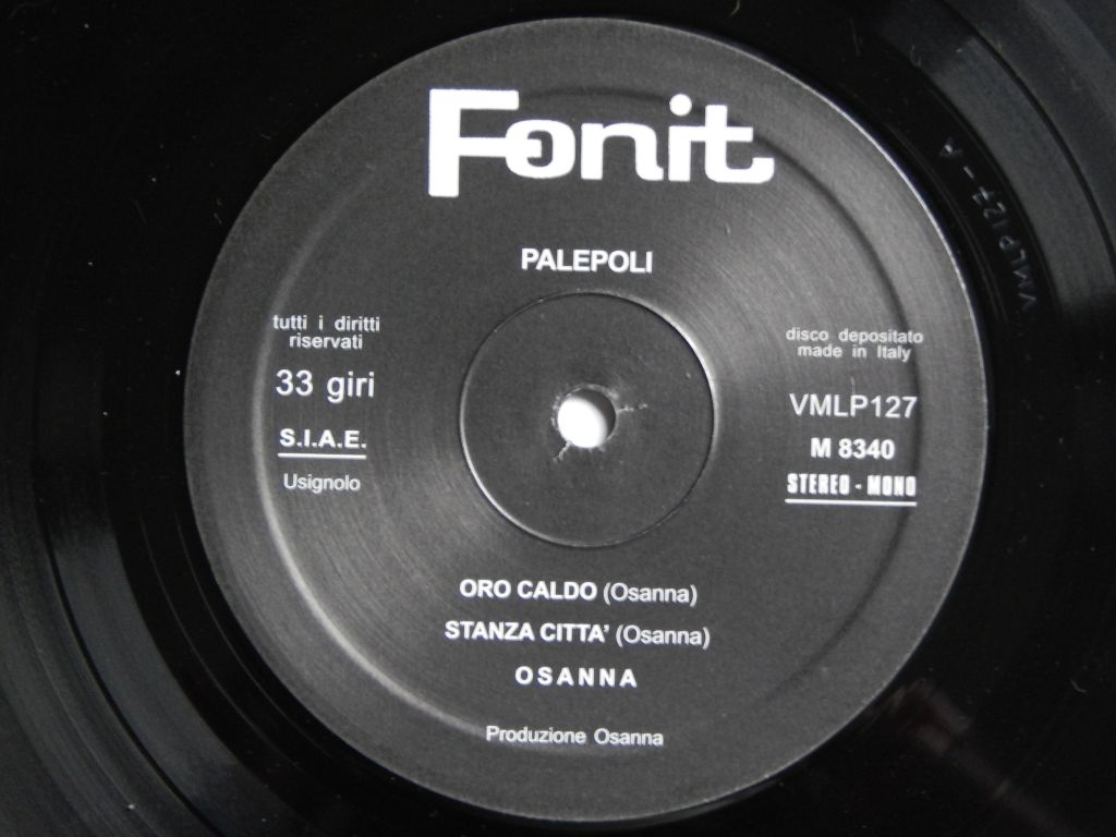 Osanna ‎– Palepoli  (Vinyl Magic ‎– VMLP 127, Italy) M/M - фото фото фото 4