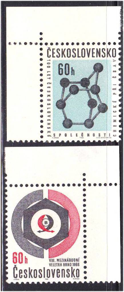 Чехословакия 1966  г MNH   архитектура - фото фото фото 0