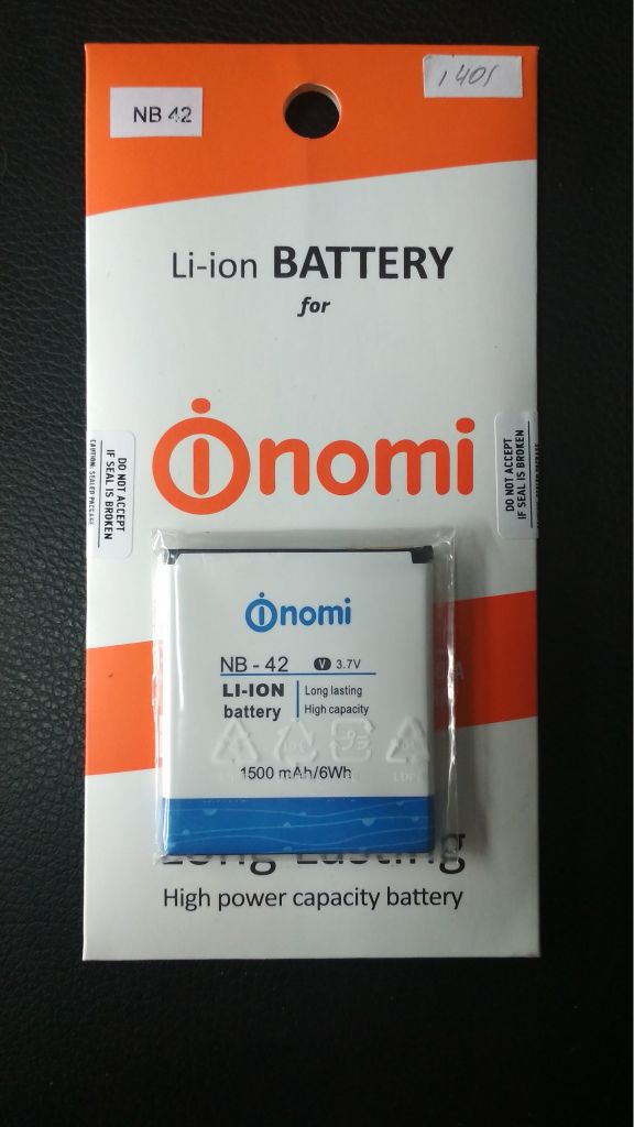 SALE АКБ Nomi NB-42 1500 mAh AAAA - фото фото фото 0
