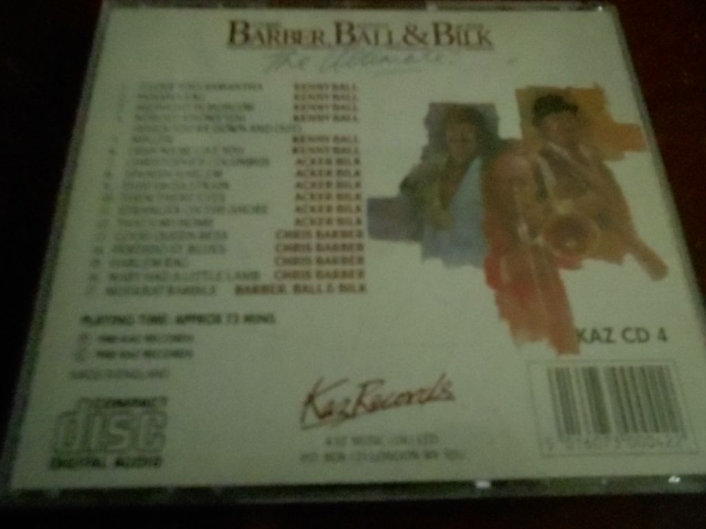 Barber/Ball/Bilk The Ultimate! CD фирменный б/у - фото фото фото 1