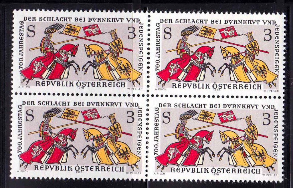 ZM Австрия 1978 г NNH - квартблок - фото фото фото 0