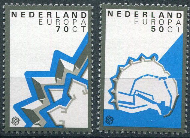 Нидерланды 1982 Европа CEPT Mi 1219-1220 MNH - фото фото фото 0