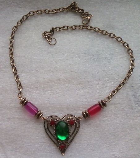 Ожерелье "Сердечко" - фото фото фото 0