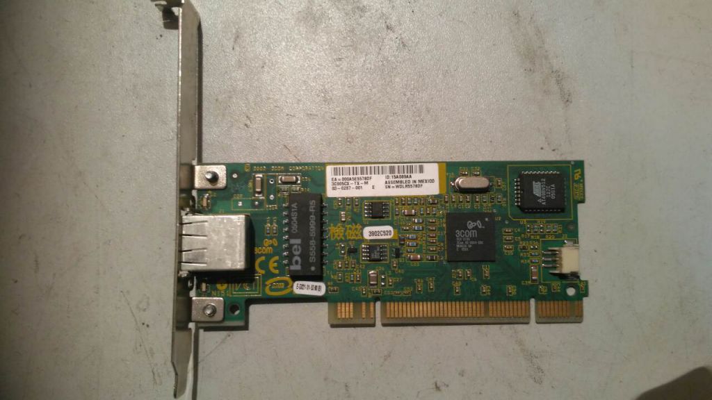 Сетевая карта 3Com 3C905CX-TX-M RJ45 PCI. - фото фото фото 0