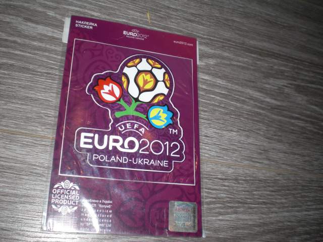 наклейка Евро 2012 - фото фото фото 2