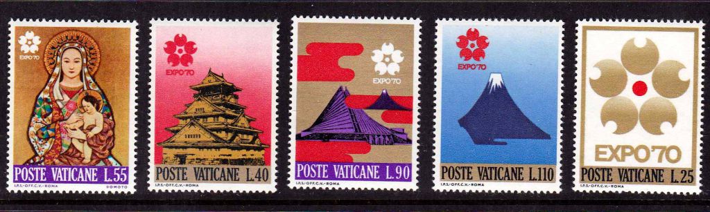 ZM  Ватикан 1968 г MNH - EXPO - фото фото фото 0