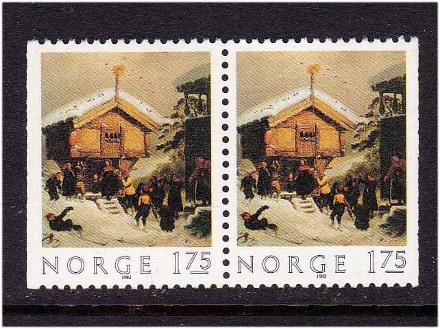 ZM  Норвегия 1982 г   MNH - - фото фото фото 0