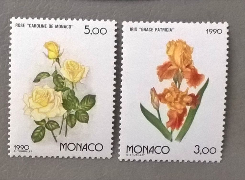 Монако Флора Цветы 1990 - фото фото фото 0
