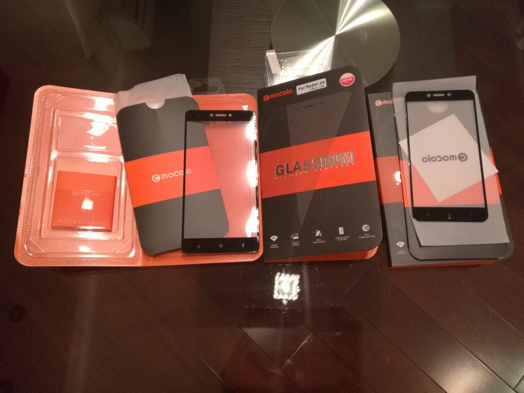 Защитные стекла Mocolo для Xiaomi Redmi Note 4x   (black) - фото фото фото 0