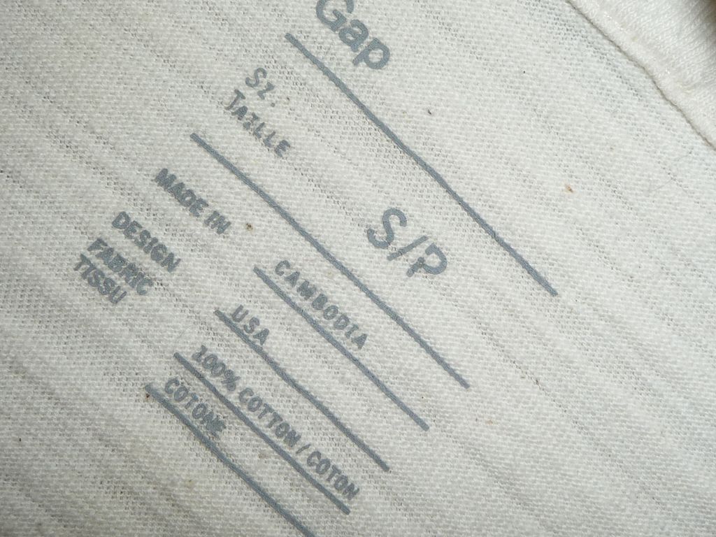 Футболка "GAP".р-S.Оригинал.100%cotton. - фото фото фото 3