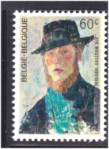Бельгия  1966 г MNH    искусство - фото фото фото 0