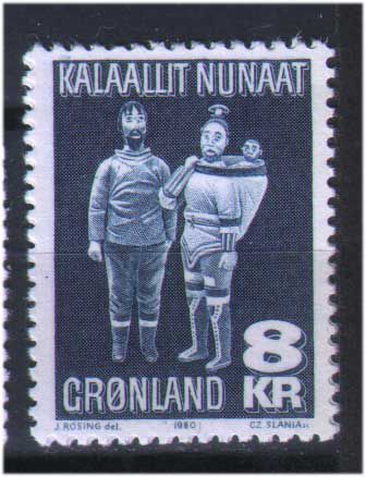 ZM Гренландия 1980 г  MNH - - фото фото фото 0