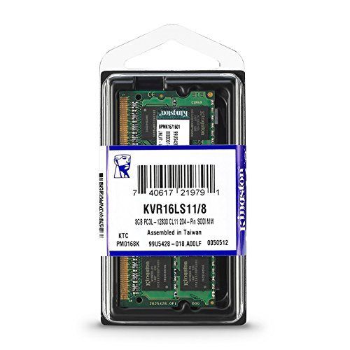 Оперативная память Kingston SODIMM DDR3L-1600 8GB PC3-12800     (KVR16LS11/8) 1.35V Новая - фото фото фото 0