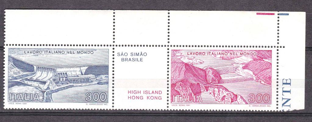 ZM Италия 1981 г MNH сцепка - фото фото фото 0