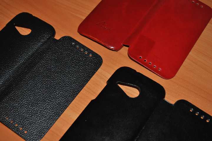 Чехол HTC One M8 mini флип книжка кожаный - фото фото фото 4