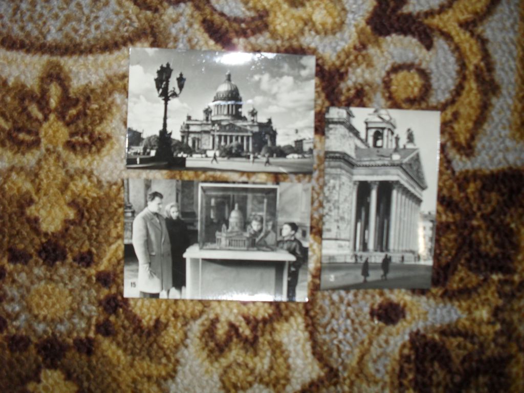 Набор минифотоснимков Исакиевский собор 1969г. - фото фото фото 4