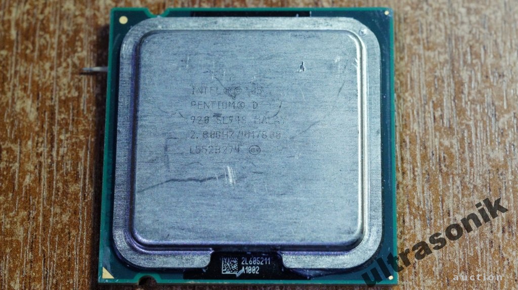 2x ядерный s775 Pentium D 920 SL94S 2.80GHz/4M/800 Вживане - фото фото фото 0