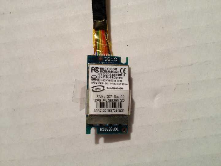 Bluetooth  HP Compaq 6715 - фото фото фото 1