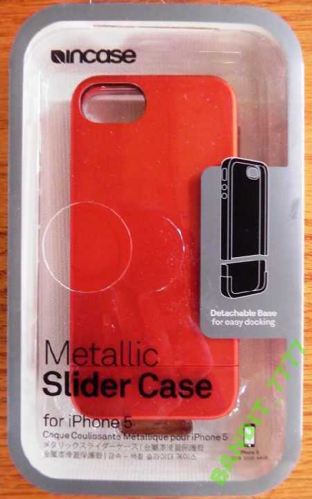 Чехол для iPhone 5/5S-Incase Metallic Slider - фото фото фото 3