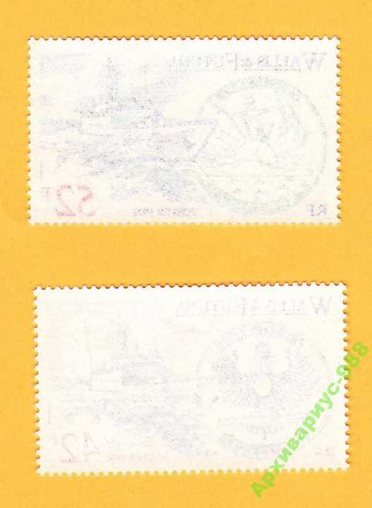 КОРАБЛИ 1991 УОЛЛИС и ФУТУНА Франция Колонии MNH** - фото фото фото 1