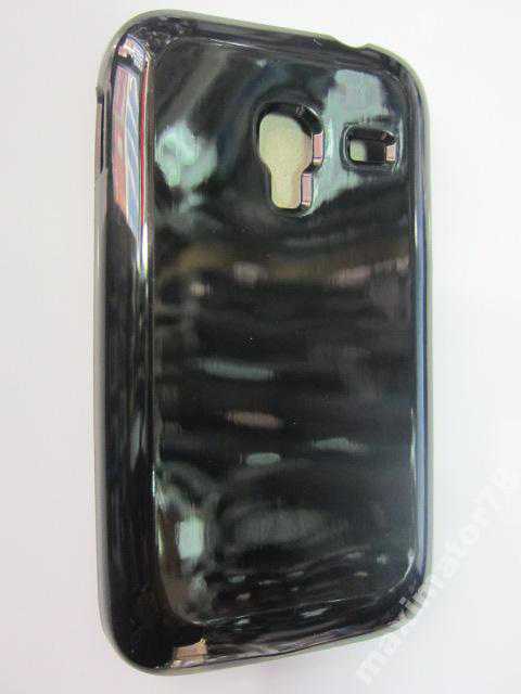 ЧЕХОЛ COVER Samsung Galaxy Ace Plus S7500 черн гл - фото фото фото 1