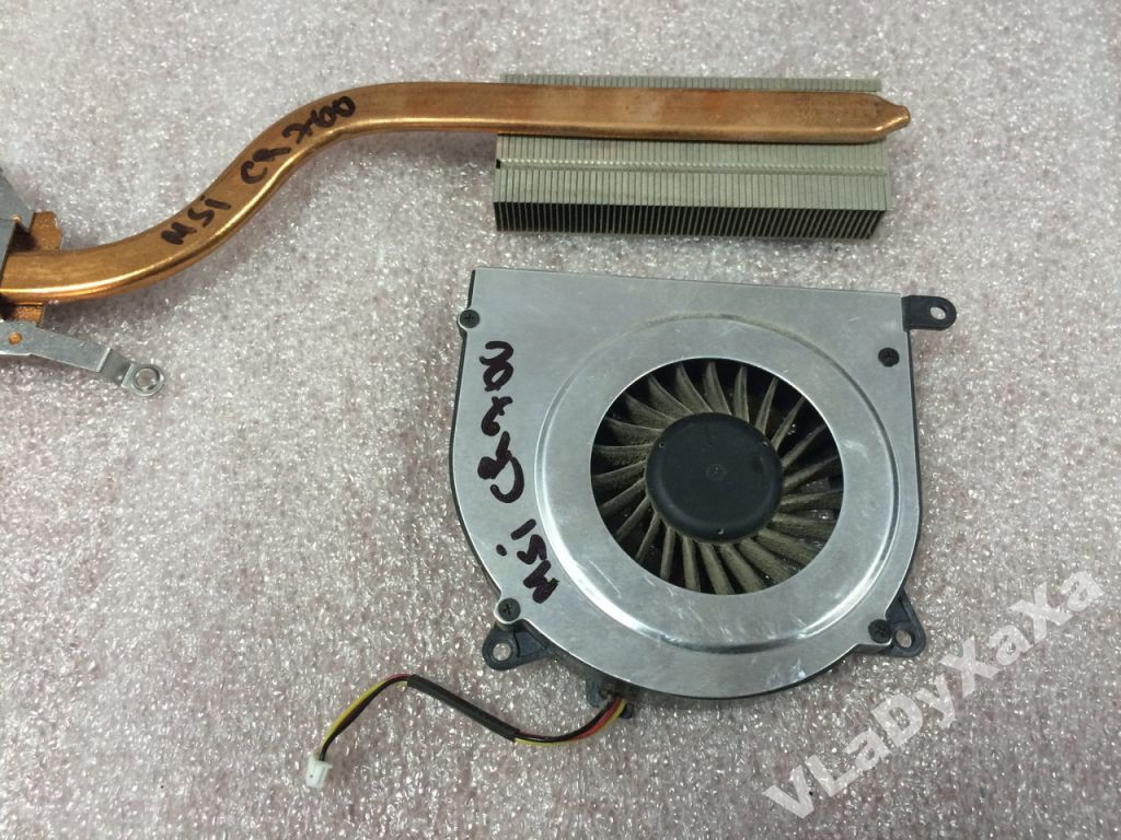 MSI CR700 система охлаждения - фото фото фото 2