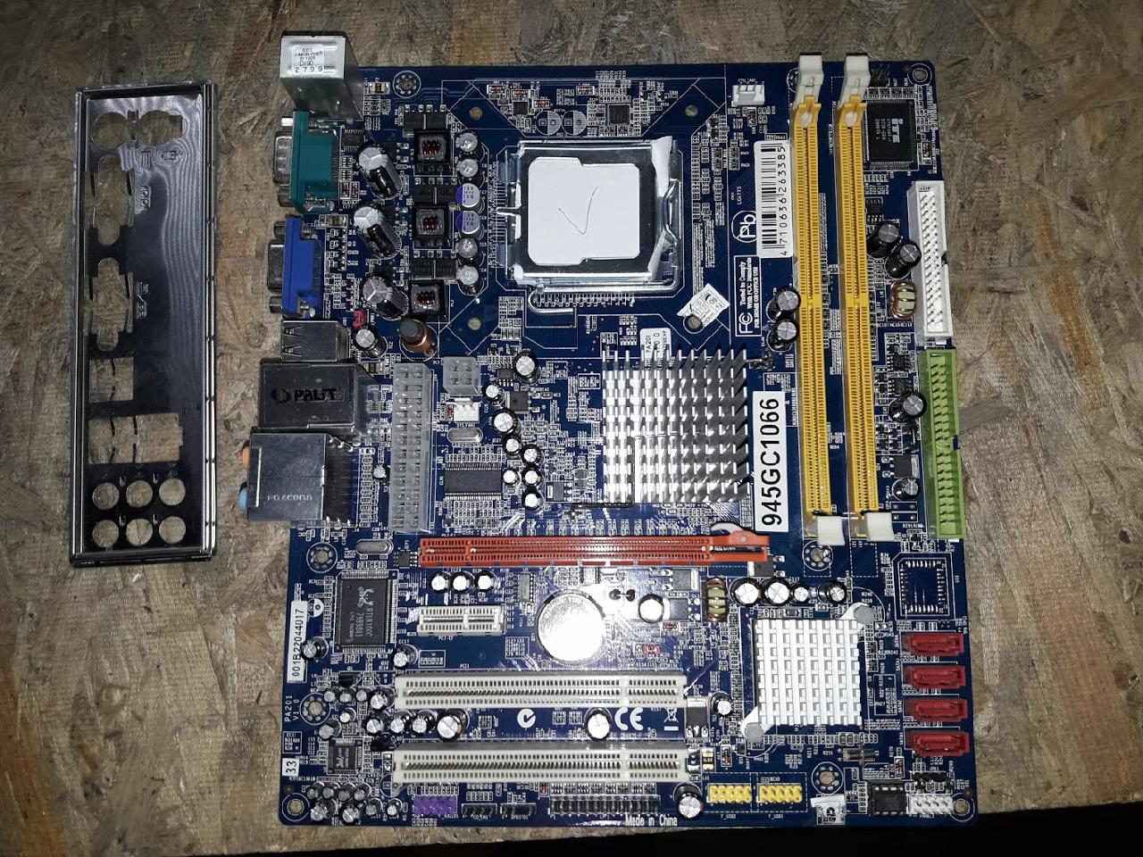 Мат. плата Palit 945GC1066 (OEM) LGA775 MicroATX 2DDR2 - фото фото фото 0