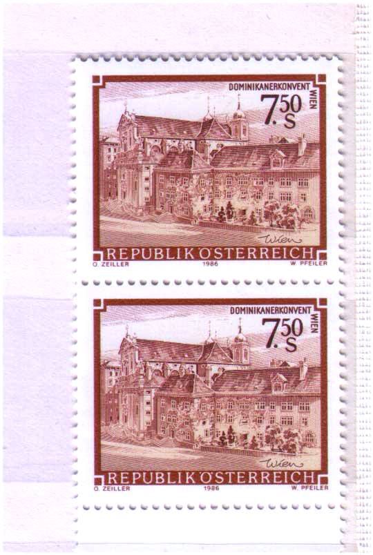 ZM Австрия 1986 г MNH - пара - фото фото фото 0