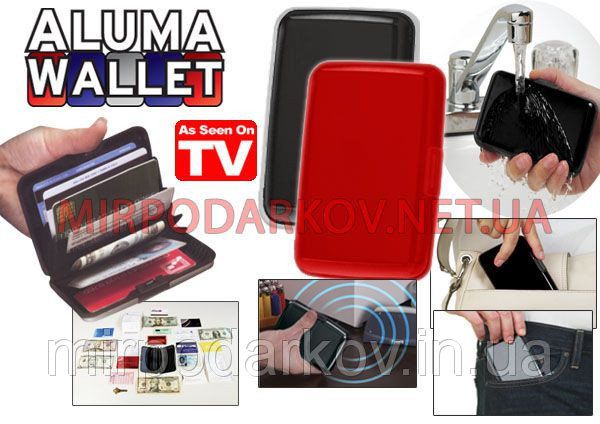 Кошелек-кредитница Aluma wallet - фото фото фото 1