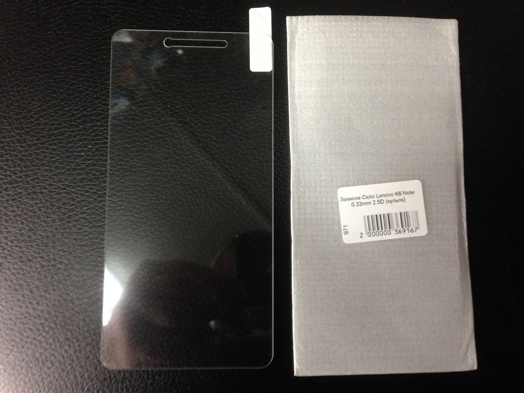 Защитное стекло для Lenovo K6 Note (K53a48) 2.5D 9H - фото фото фото 0