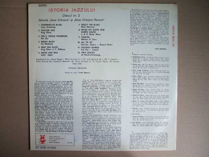 Orchestra Electrecord-Istoria Jazzulul №2 NM-/NM- - фото фото фото 1