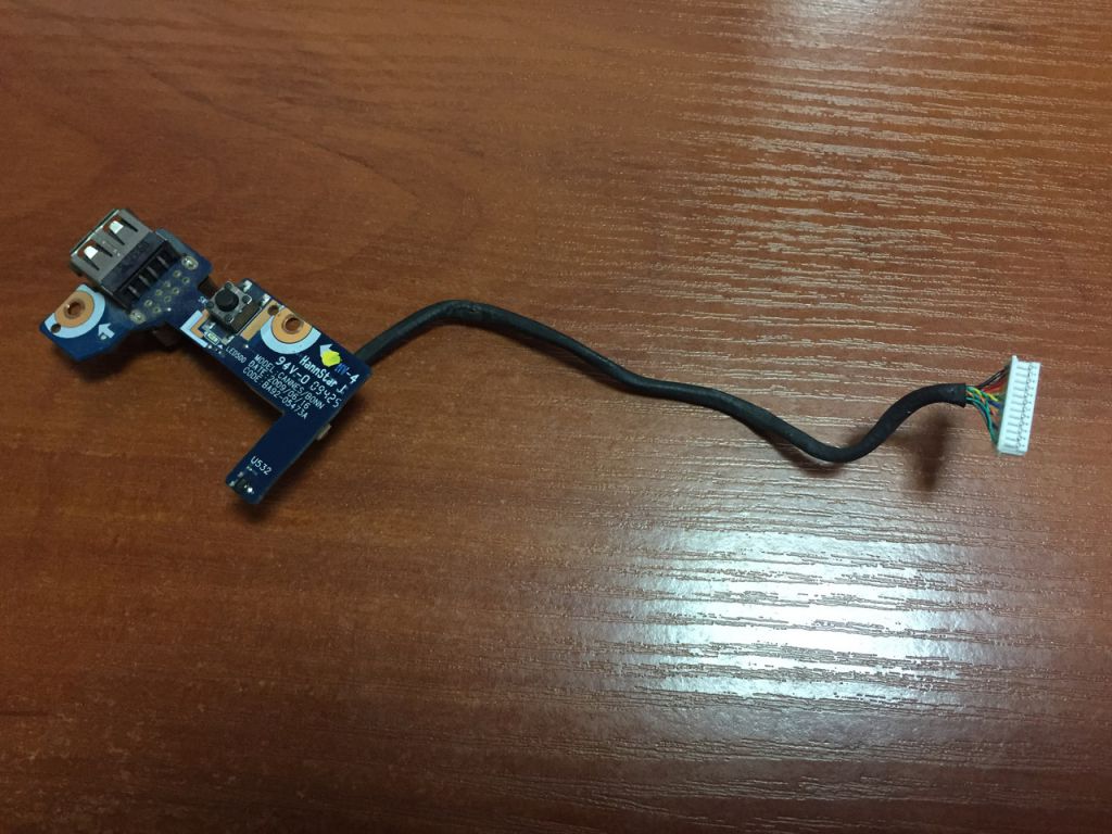 Samsung R522 плата USB + кнопка ВКЛ - фото фото фото 3