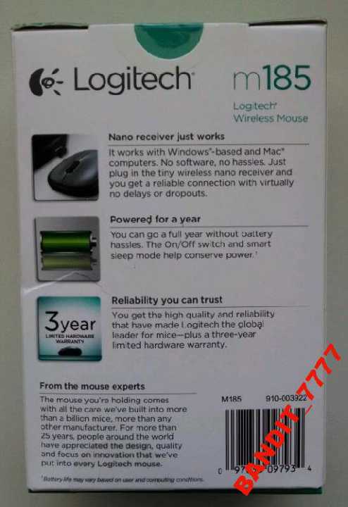 Logitech Wireless Mouse M325 Vivid Violet - фото фото фото 5
