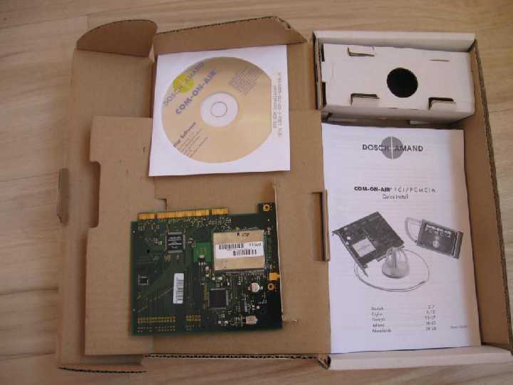 COM-ON-AIR DECT Carta PCI - ComOnAir - Dosch &amp;amp; - фото фото фото 2