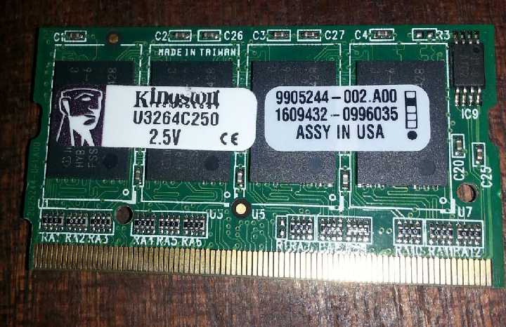 MicroDIMM микро димм DDR 256М Panasonic Sony - фото фото фото 1