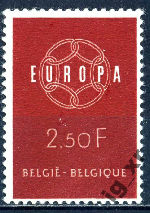 Бельгия. ЕВРОПА** 1959 г. - фото фото фото 0