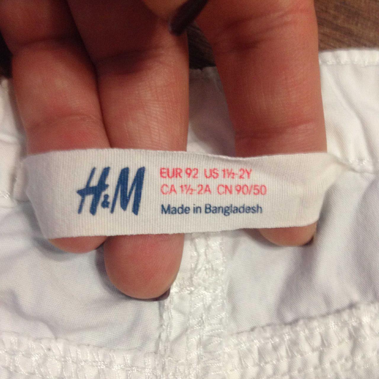 Шорты H&amp;amp;M,р,92-122,катон - фото фото фото 5
