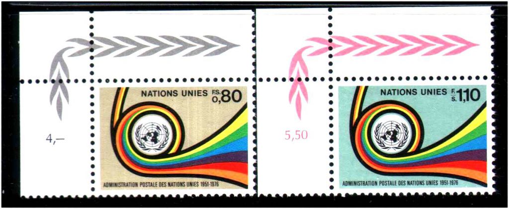 ZM  ООН / UN   1976  г  MNH - Женева - фото фото фото 0