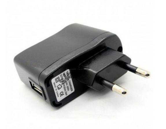 Адаптер, блок питание с 220 на USB, 500mAh зарядка - фото фото фото 1